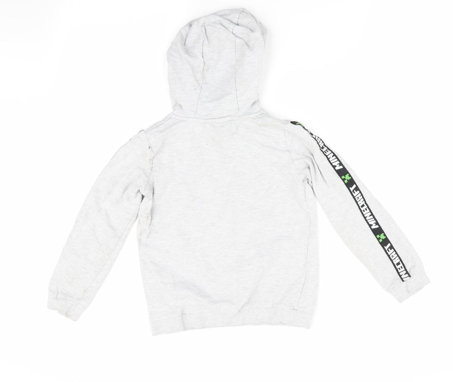 Mojang Boys Grey   Pullover Hoodie   - Minecraft