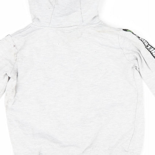 Mojang Boys Grey   Pullover Hoodie   - Minecraft