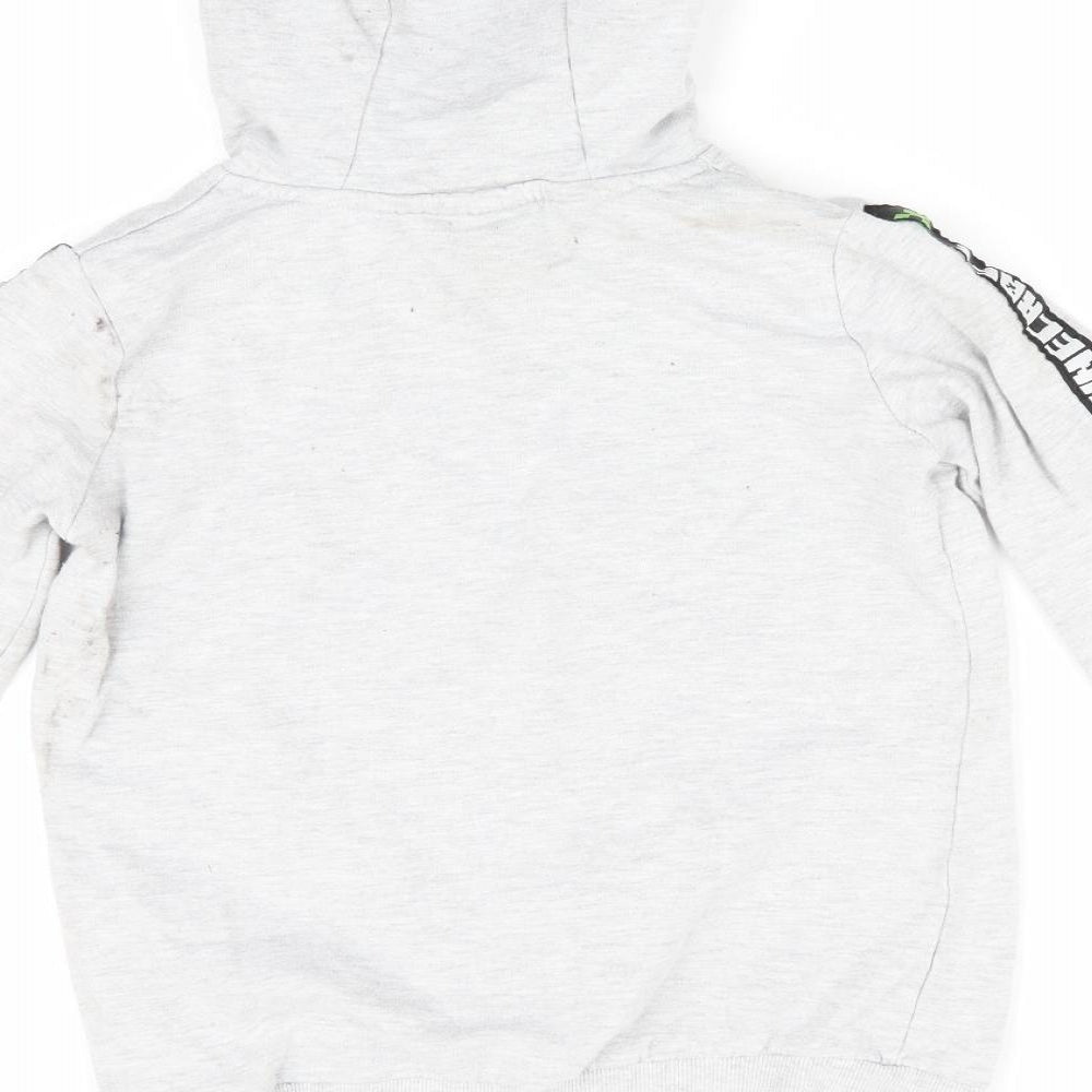 Mojang Boys Grey   Pullover Hoodie   - Minecraft