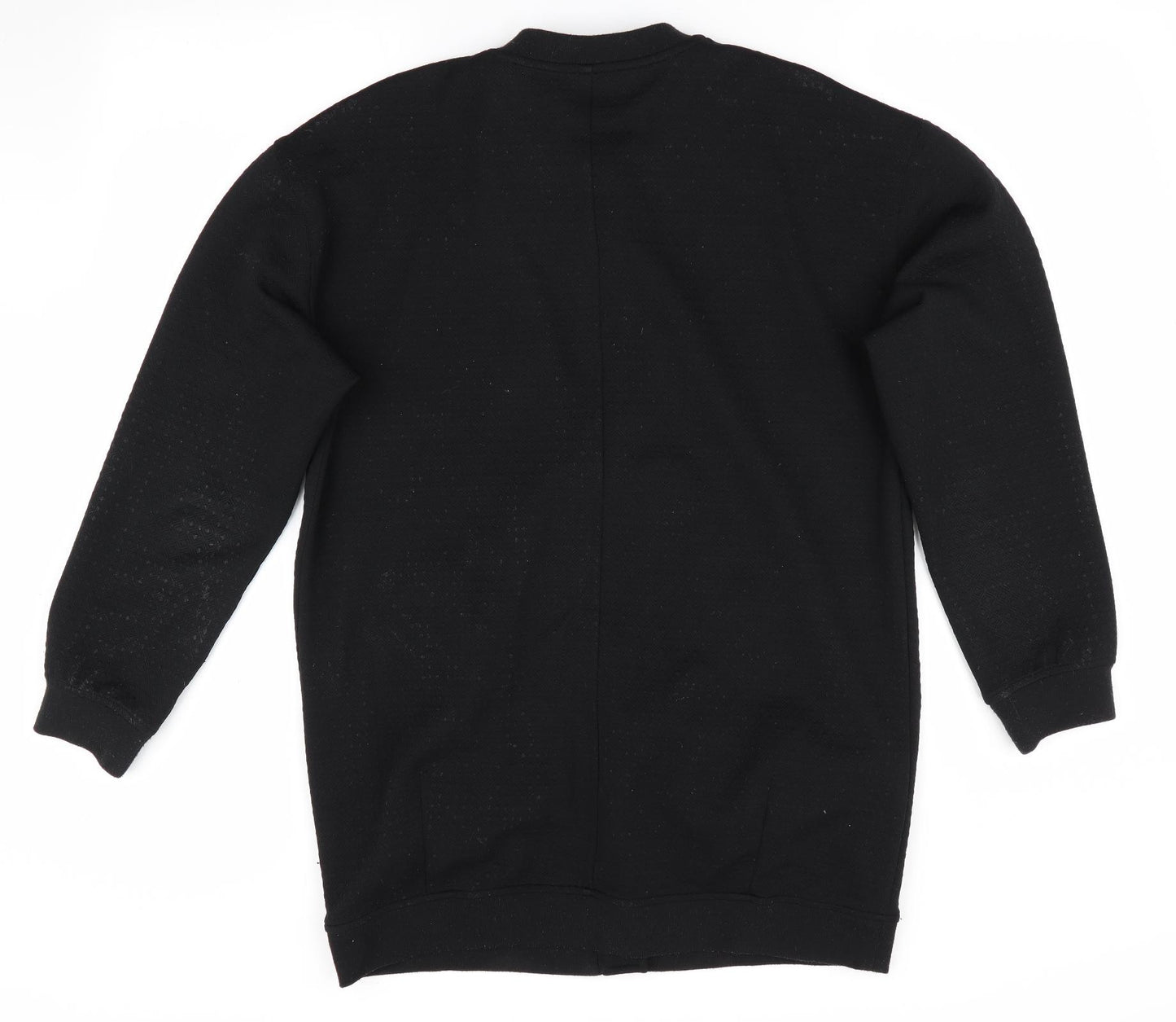 Marks and Spencer Womens Blue Geometric  Parka Coat Size 10