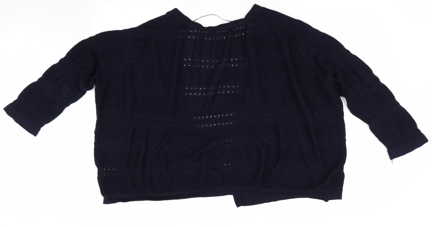 Matalan Womens Blue   Cardigan Jumper Size 20