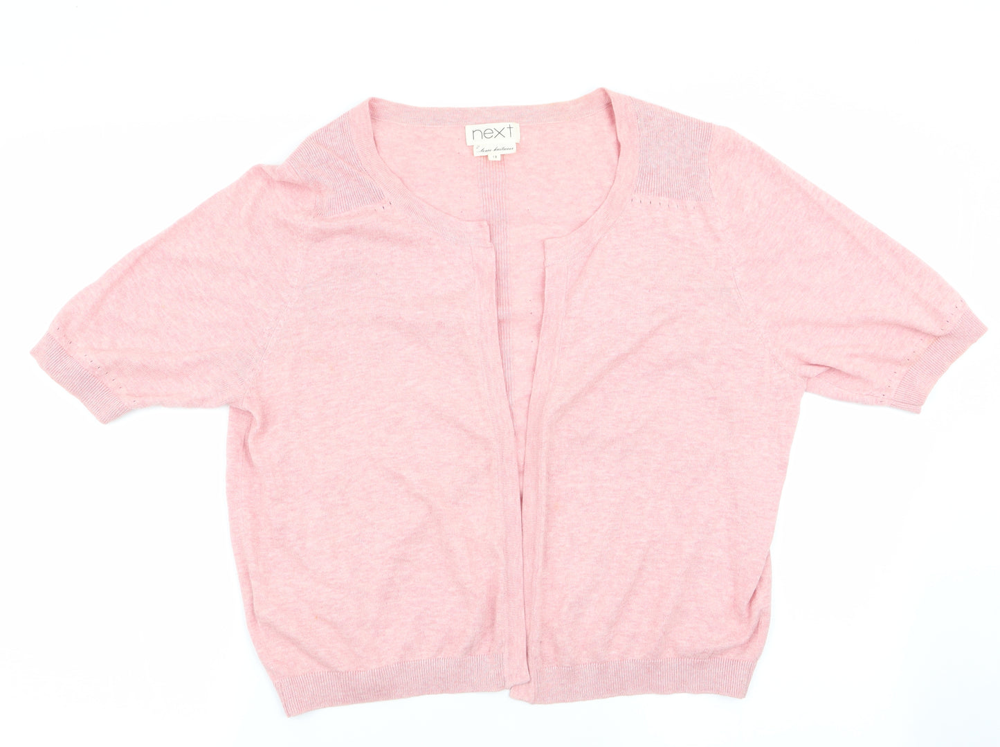 NEXT Womens Pink   Cardigan Jumper Size 18