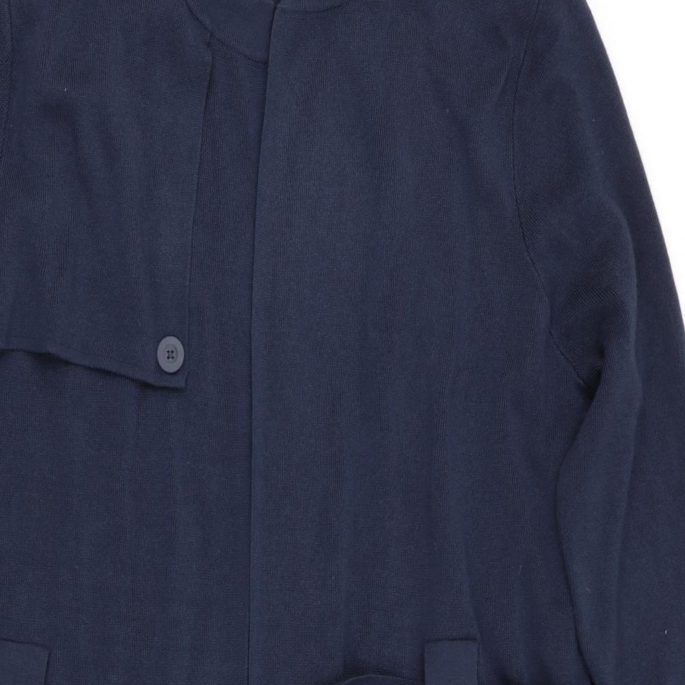 TU Womens Blue   Cardigan Jumper Size 16  - Longline Cardigan