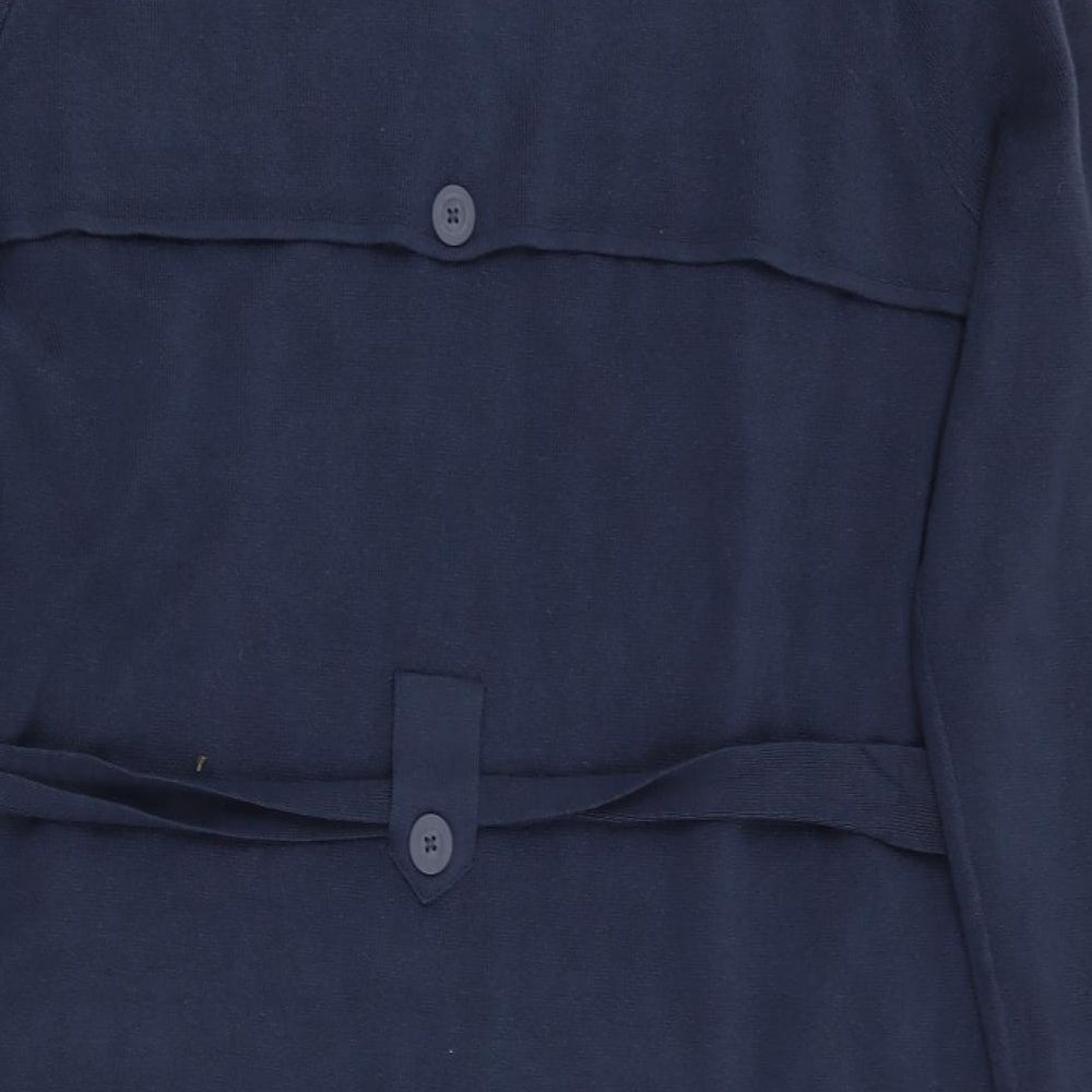 TU Womens Blue   Cardigan Jumper Size 16  - Longline Cardigan