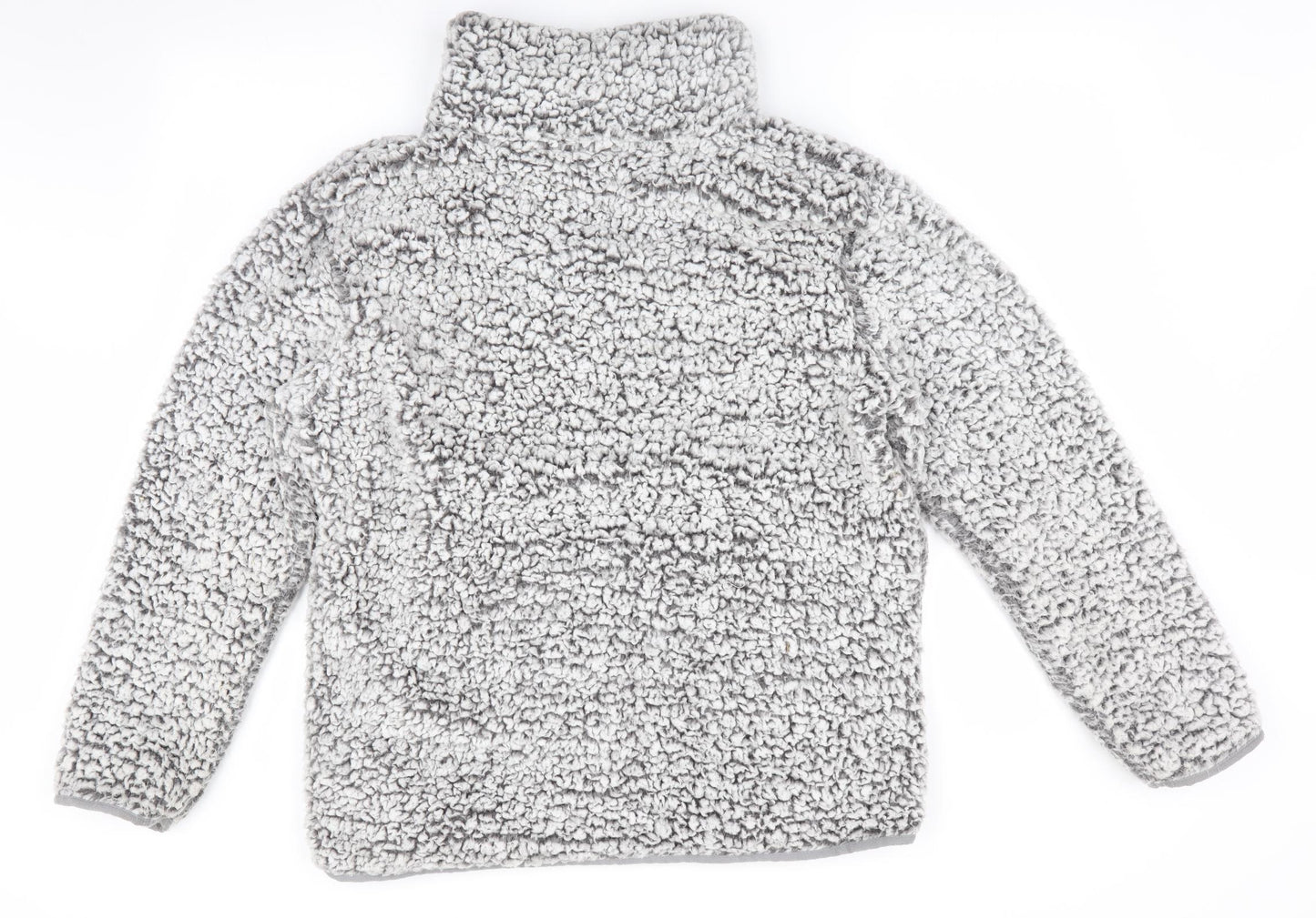 Florence and Fred Womens Grey   Jacket Coat Size 12  - Fleece Jacket Pullover