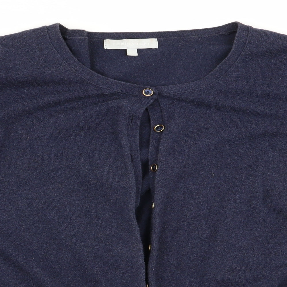 Red Herring Womens Blue   Cardigan Jumper Size 14