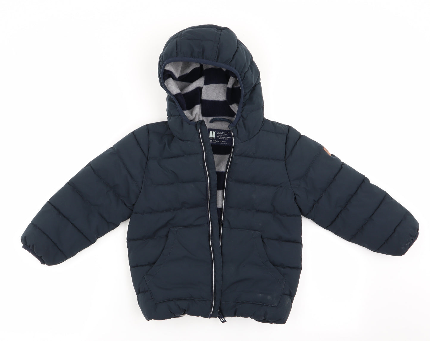 NEXT Boys Blue   Anorak Coat Size 3-4 Years