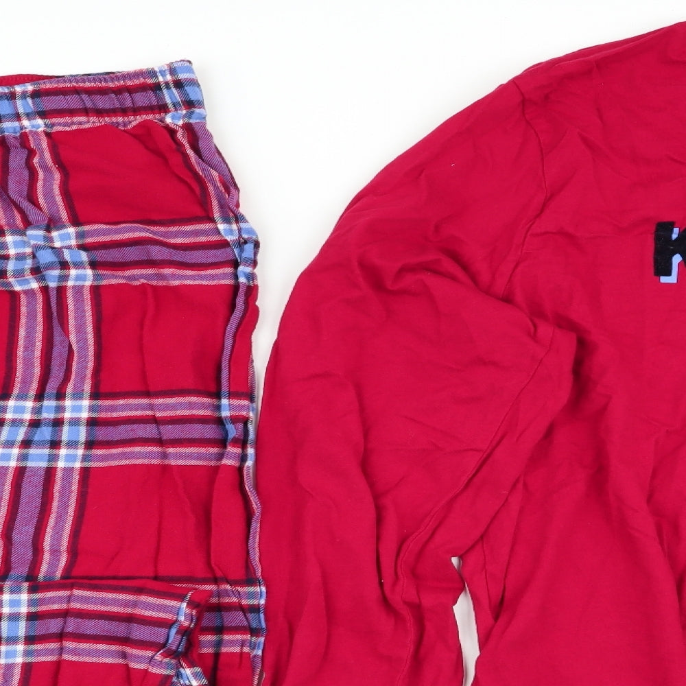 George Mens Red Check   Pyjama Set Size 2XL  - Keeping it Merry