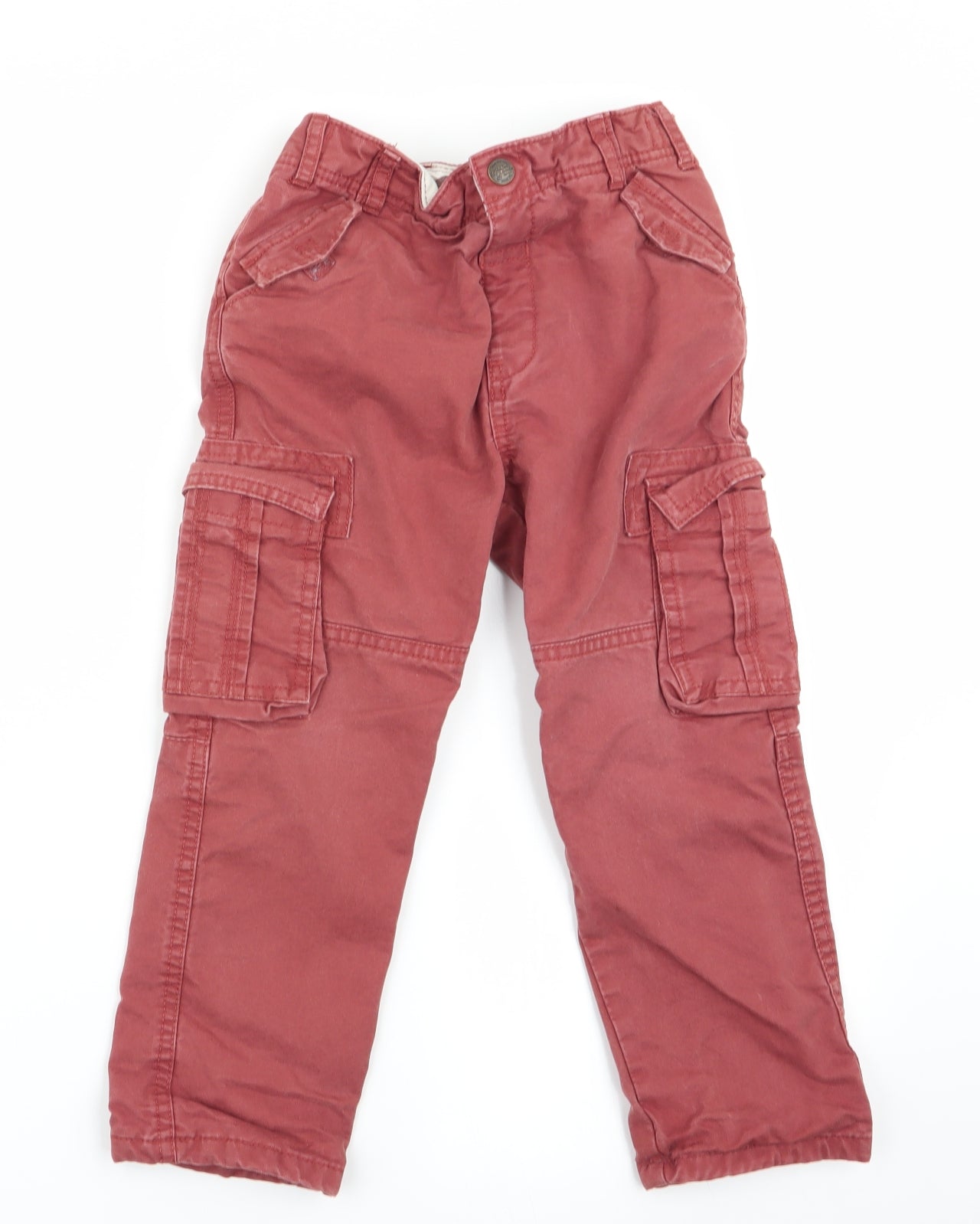 TU Boys Brown   Cargo Trousers Size 4-5 Years