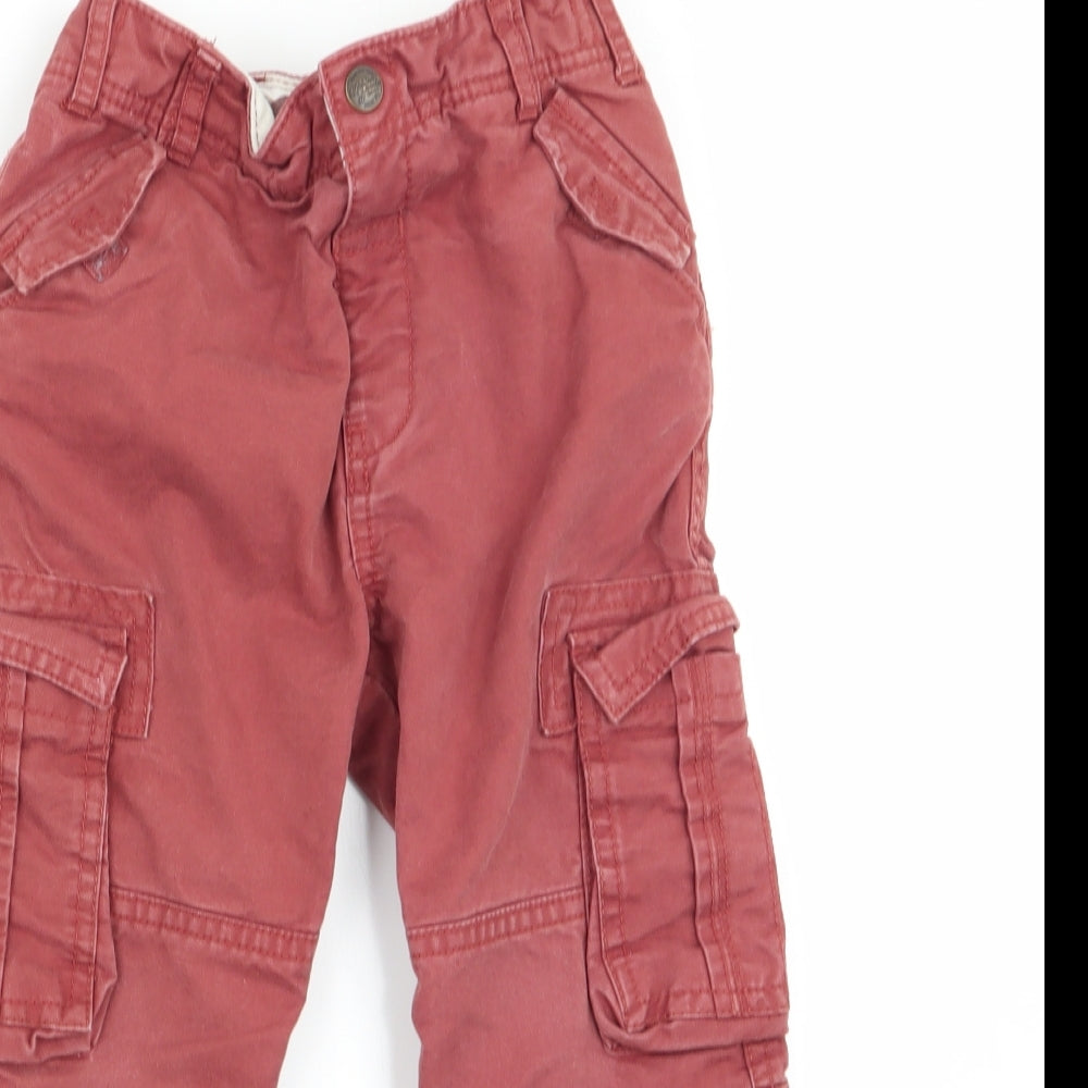 TU Boys Brown   Cargo Trousers Size 4-5 Years