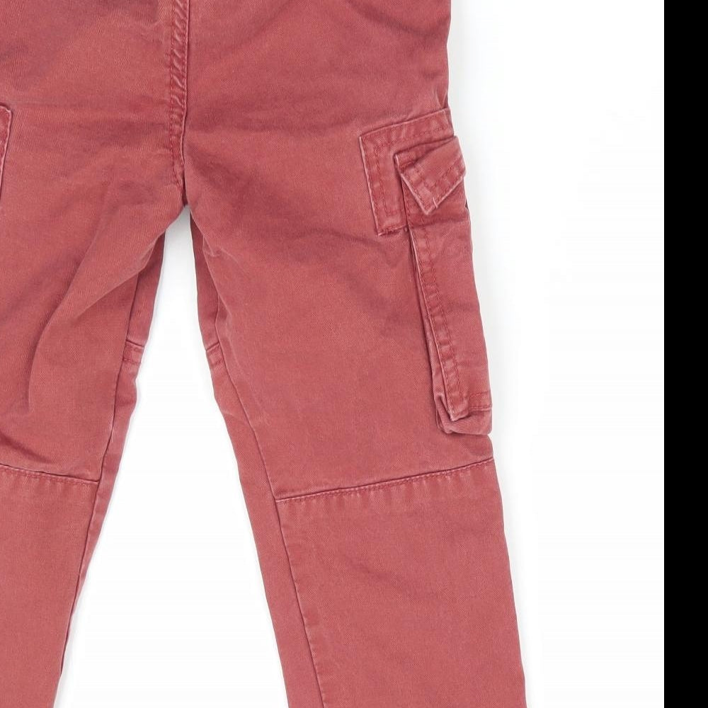 TU Boys Brown   Cargo Trousers Size 4-5 Years