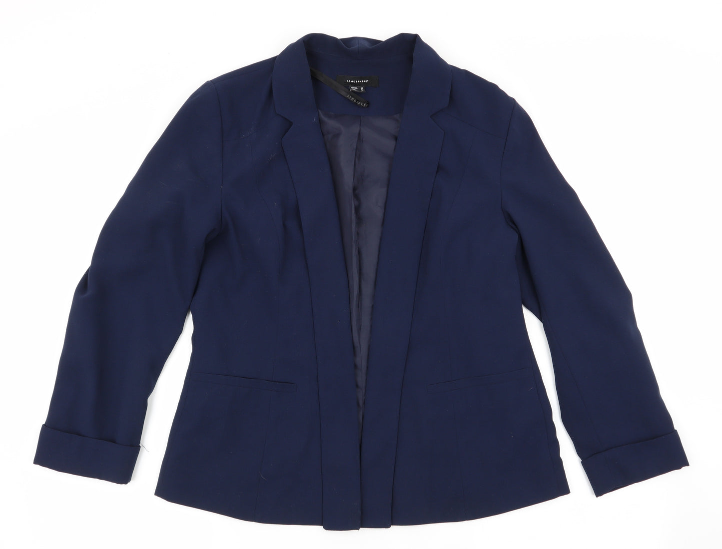 Atmosphere Womens Blue   Jacket  Size 14