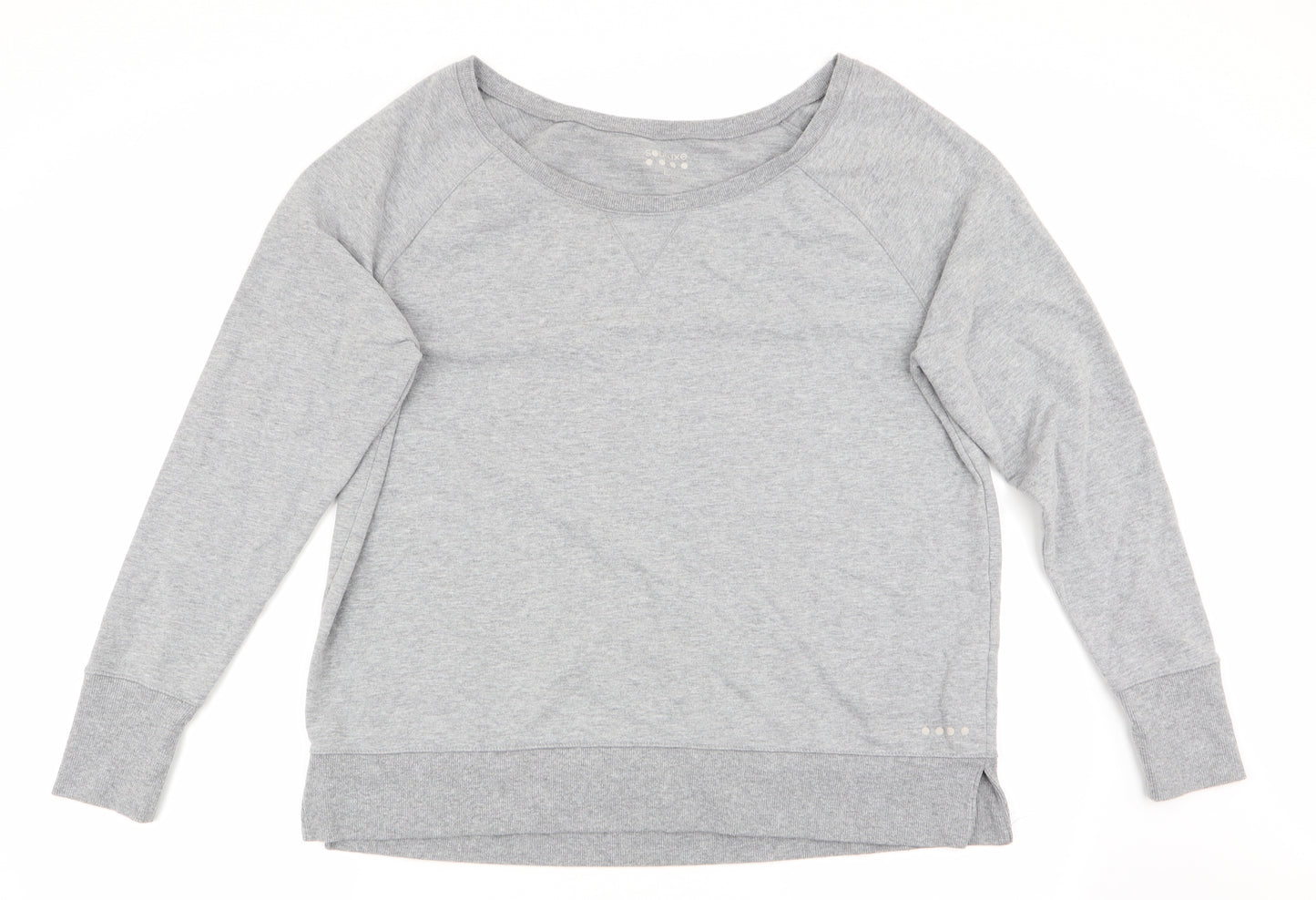 Souluxe Womens Grey   Pullover Sweatshirt Size L