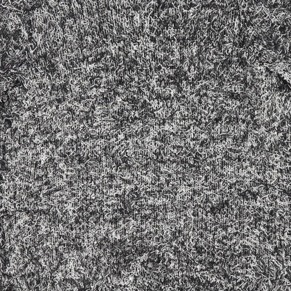 Klass Womens Black   Cardigan Jumper Size S  - Subtle shimmer effect fluffy