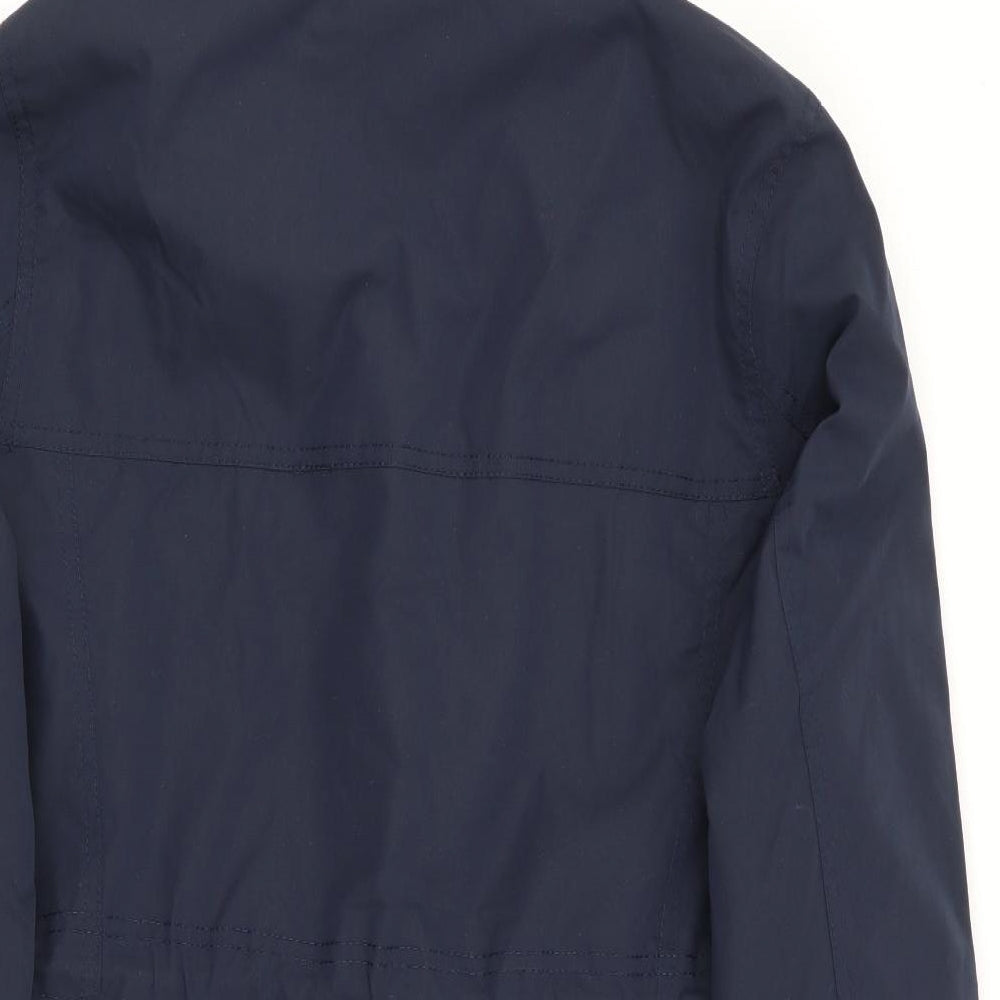 TU Womens Blue   Parka Coat Size 12