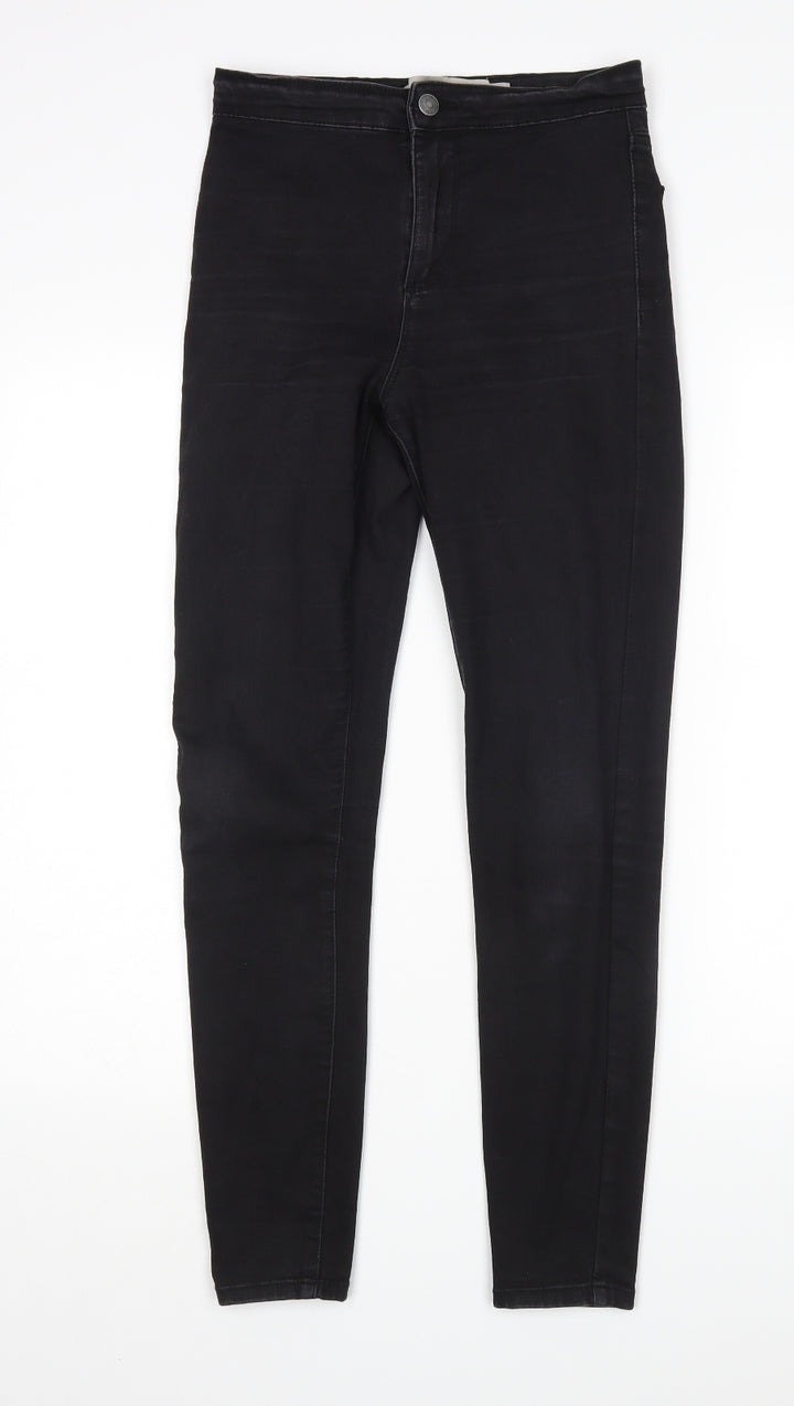Denim Co Womens Black   Skinny Jeans Size 8 L28 in