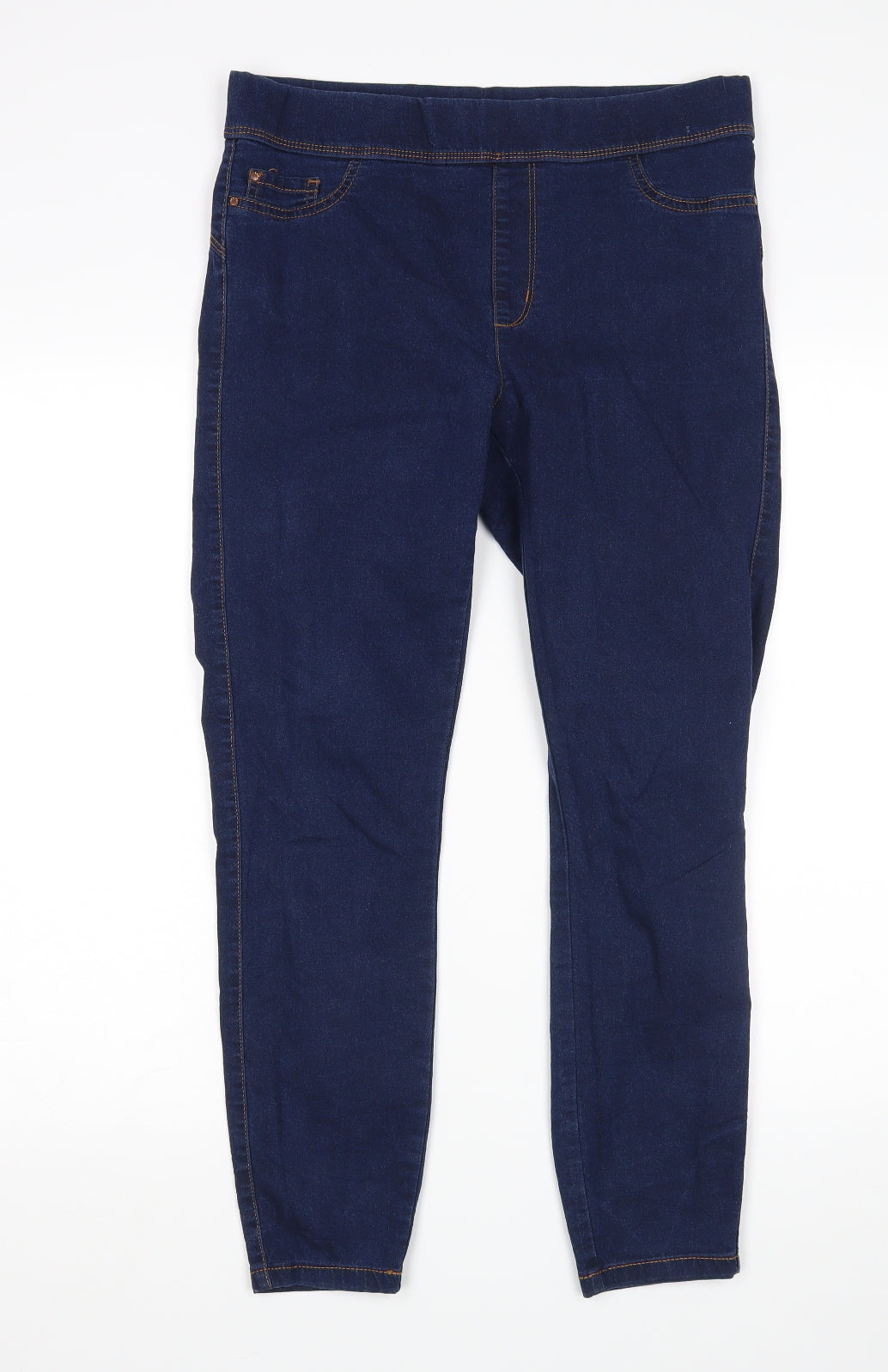 Denim Co Womens Blue   Jegging Jeans Size 14 L28 in