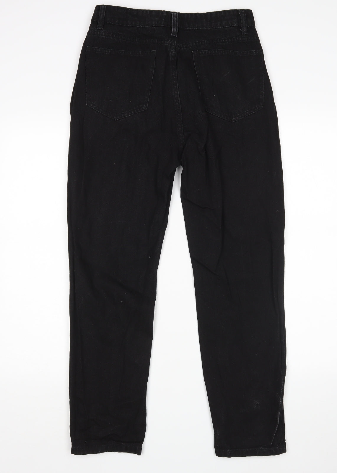 Boohoo Womens Black   Mom Jeans Size 10 L27 in