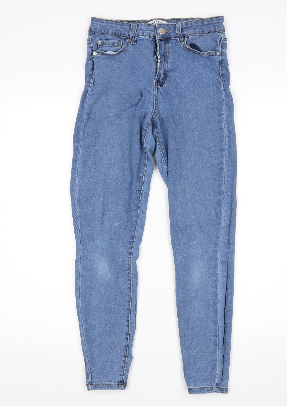 Denim Co Womens Blue   Skinny Jeans Size 12 L27 in