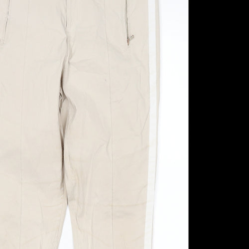 Street One Womens Beige   Chino Trousers Size 14 L27 in