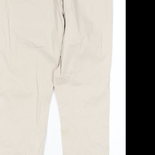 Street One Womens Beige   Chino Trousers Size 14 L27 in