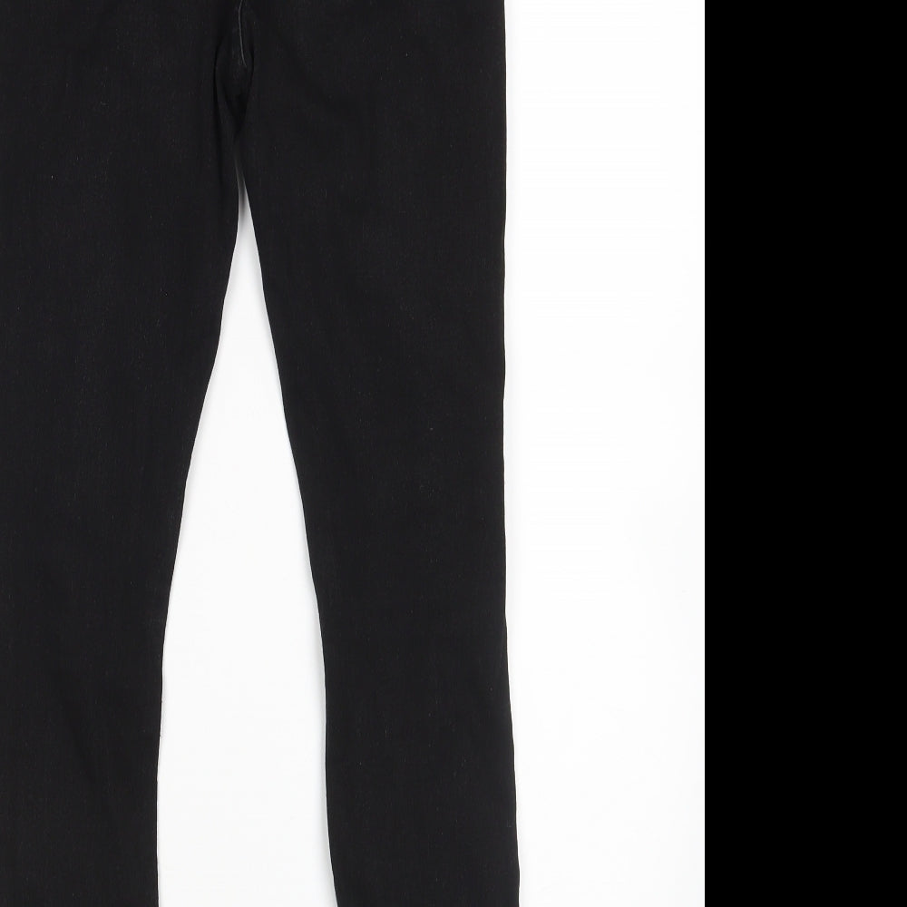 Boohoo Womens Black   Skinny Jeans Size 6 L28 in