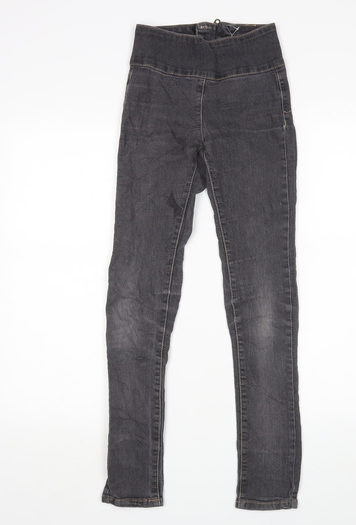 D-XEL Womens Grey   Skinny Jeans Size 10 L30 in