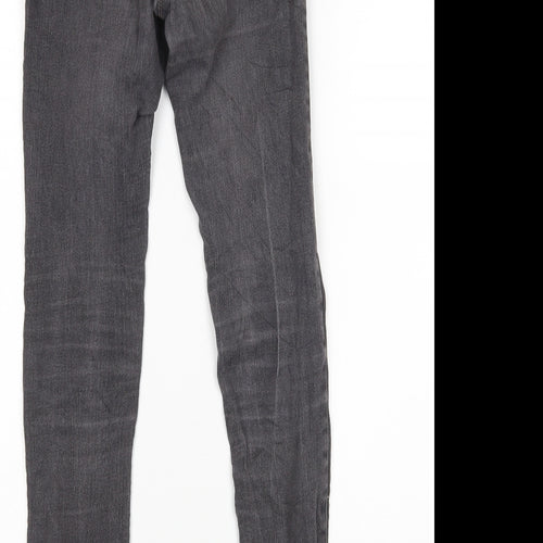 D-XEL Womens Grey   Skinny Jeans Size 10 L30 in