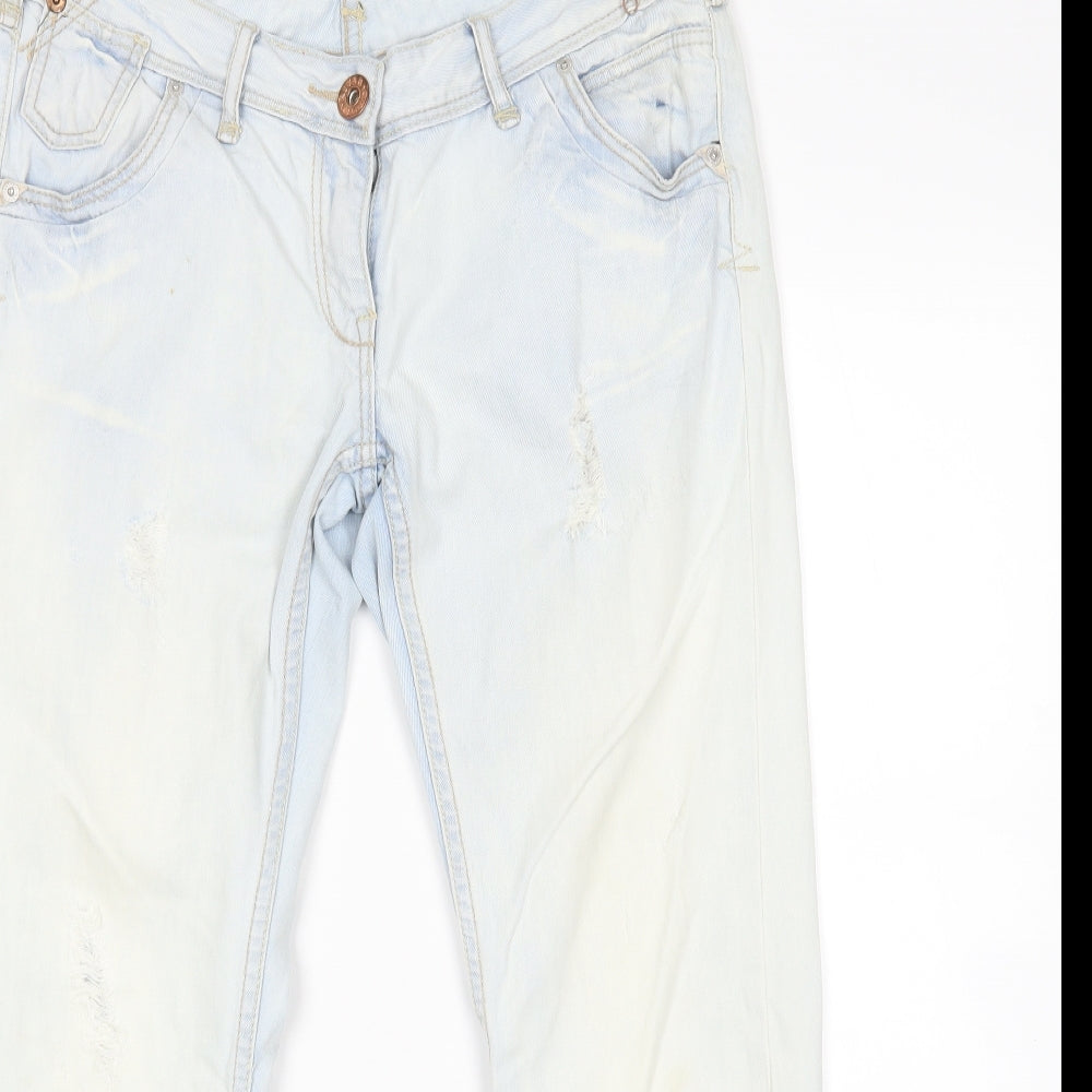 River Island Womens Blue   Straight Jeans Size 12 L26 in