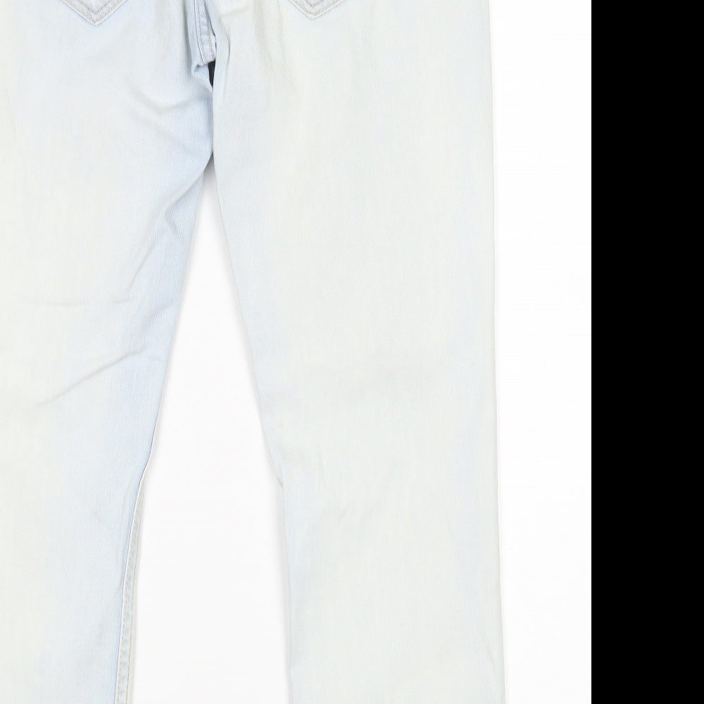 River Island Womens Blue   Straight Jeans Size 12 L26 in