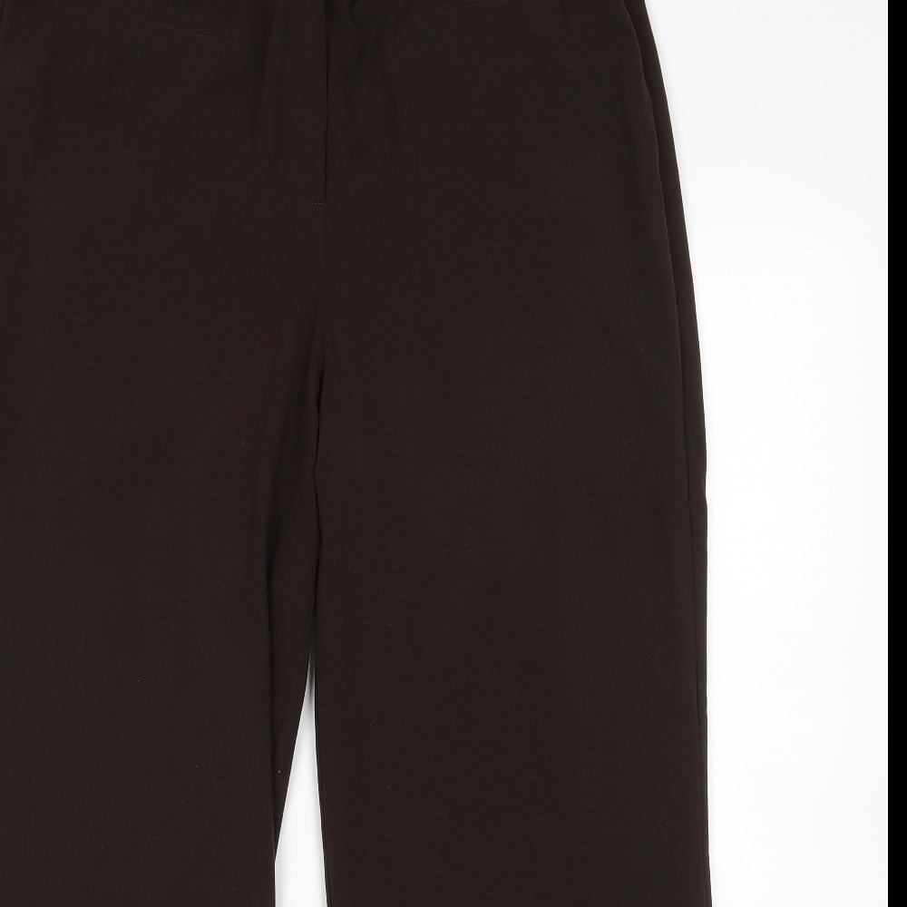 Magic fit Womens Brown   Trousers  Size 18 L27 in