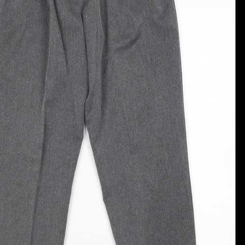 Preworn Womens Grey   Cropped Trousers Size 16 L25 in