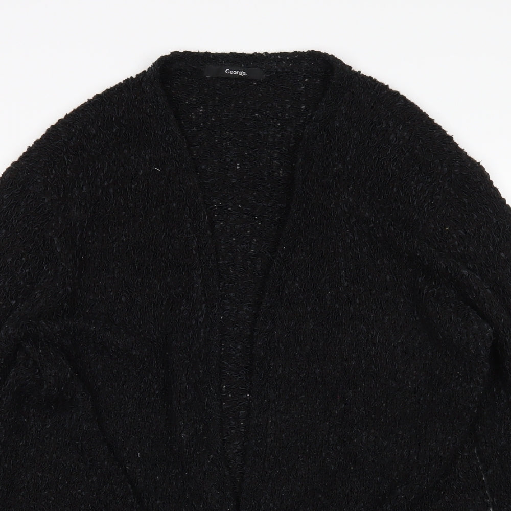 George Womens Black   Cardigan Jumper Size 16
