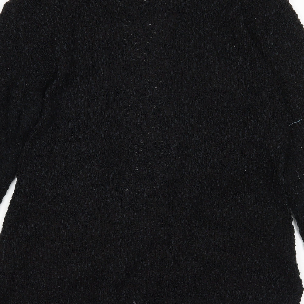 George Womens Black   Cardigan Jumper Size 16
