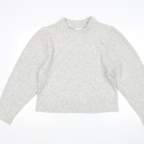 Topshp Womens Grey   Pullover Jumper Size L
