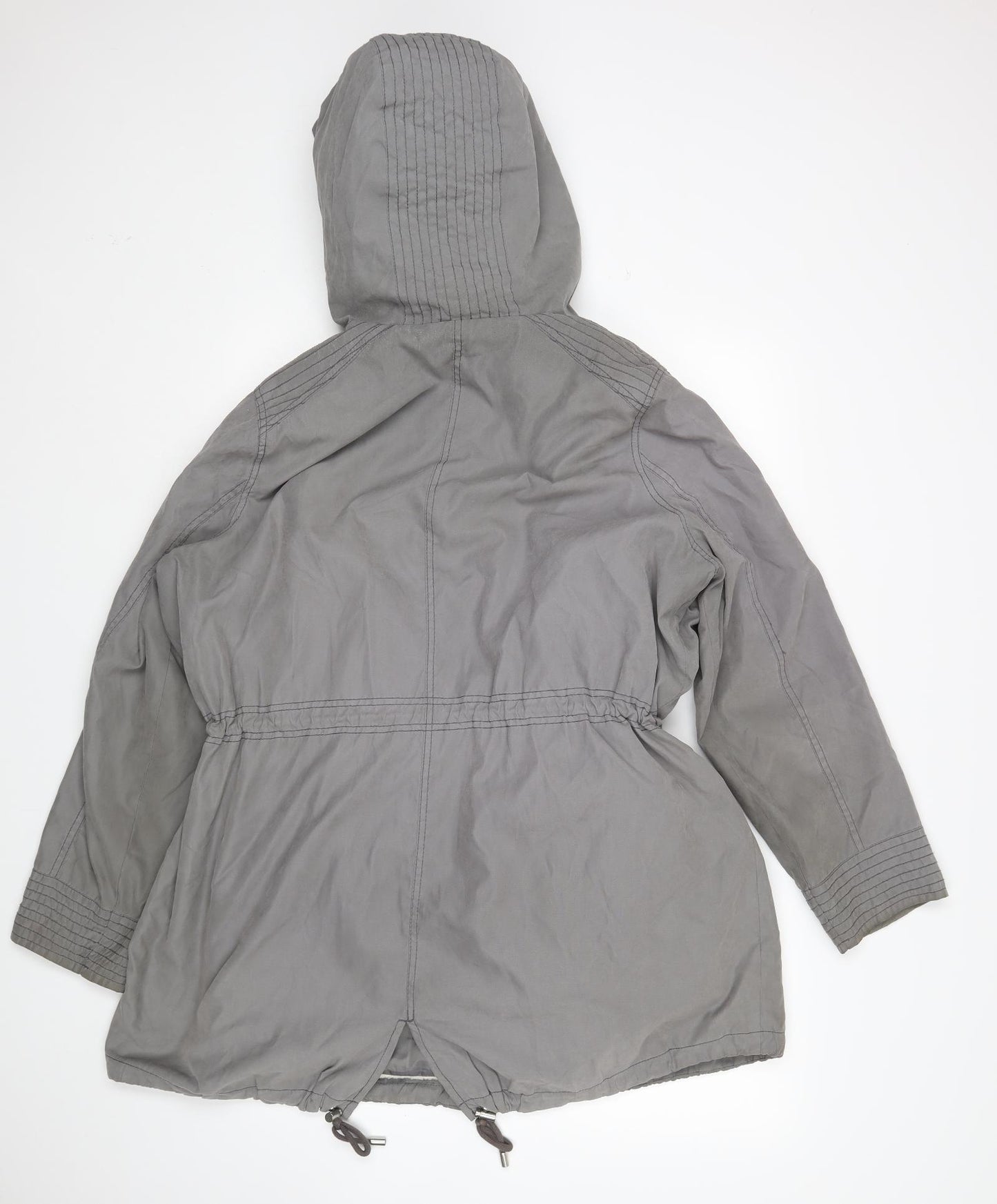 F&F Womens Green   Parka Coat Size 20