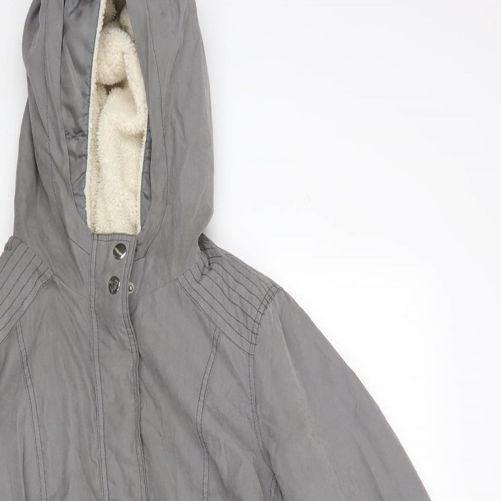 F&F Womens Green   Parka Coat Size 20