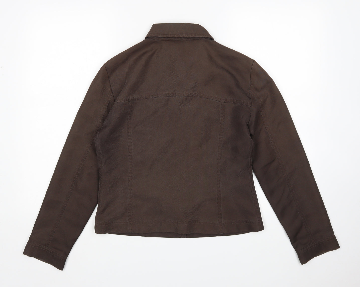 M&S Womens Brown   Jacket  Size 10