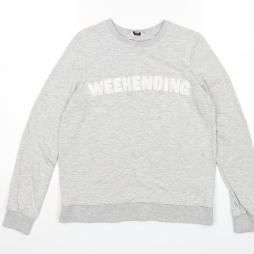 TU Womens Grey   Pullover Jumper Size 4