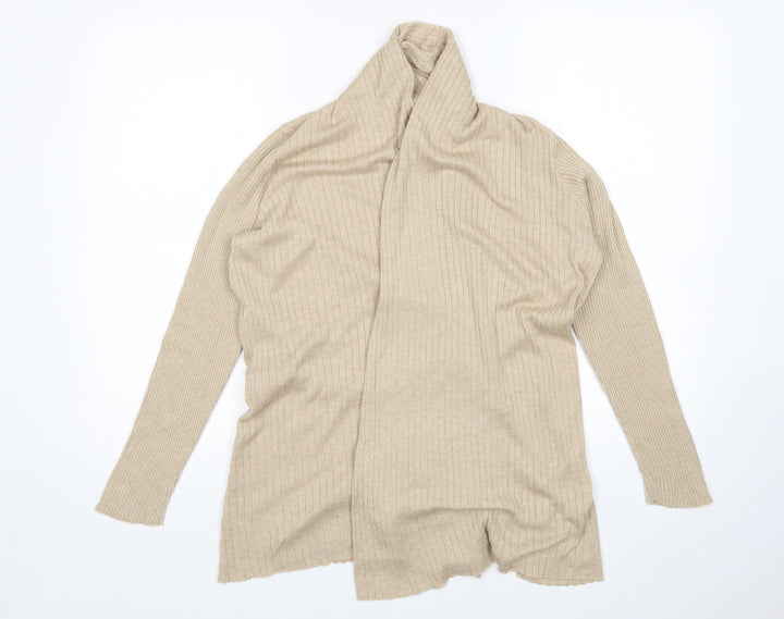 Cortefiel Womens Brown   Cardigan Jumper Size L