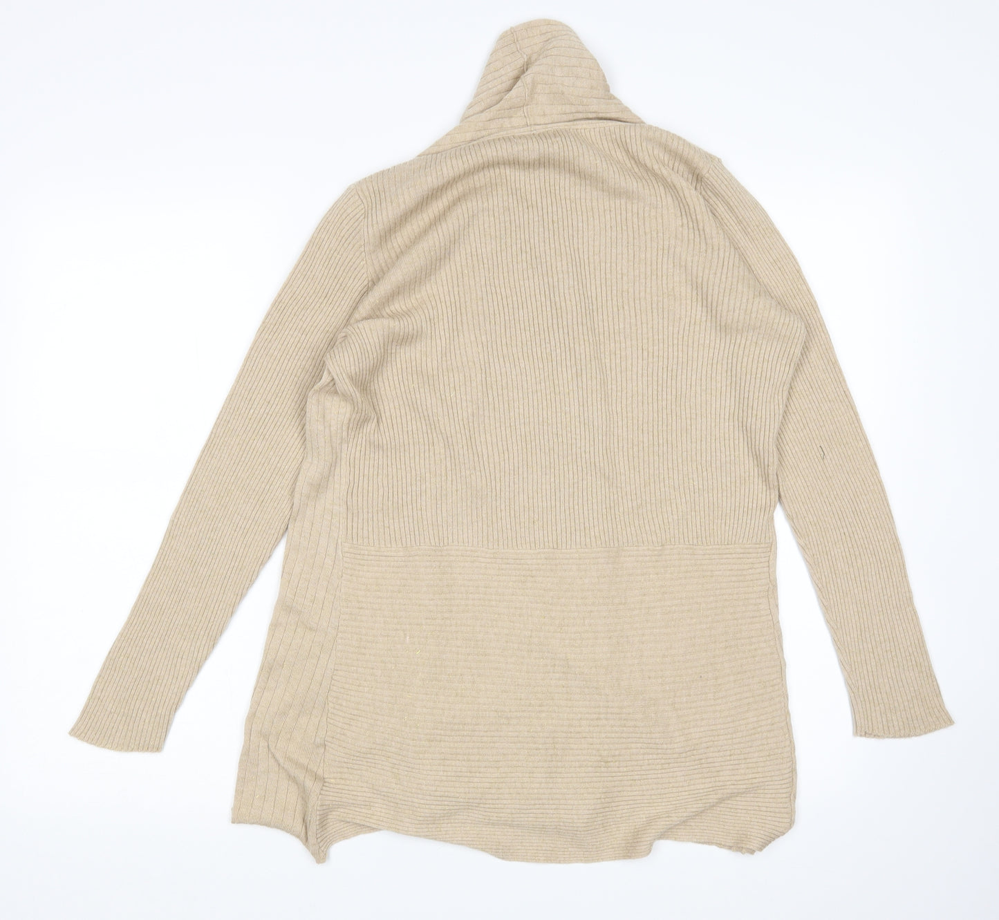 Cortefiel Womens Brown   Cardigan Jumper Size L