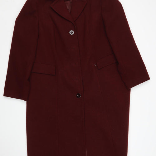 BLE Womens Purple   Trench Coat Coat Size 20