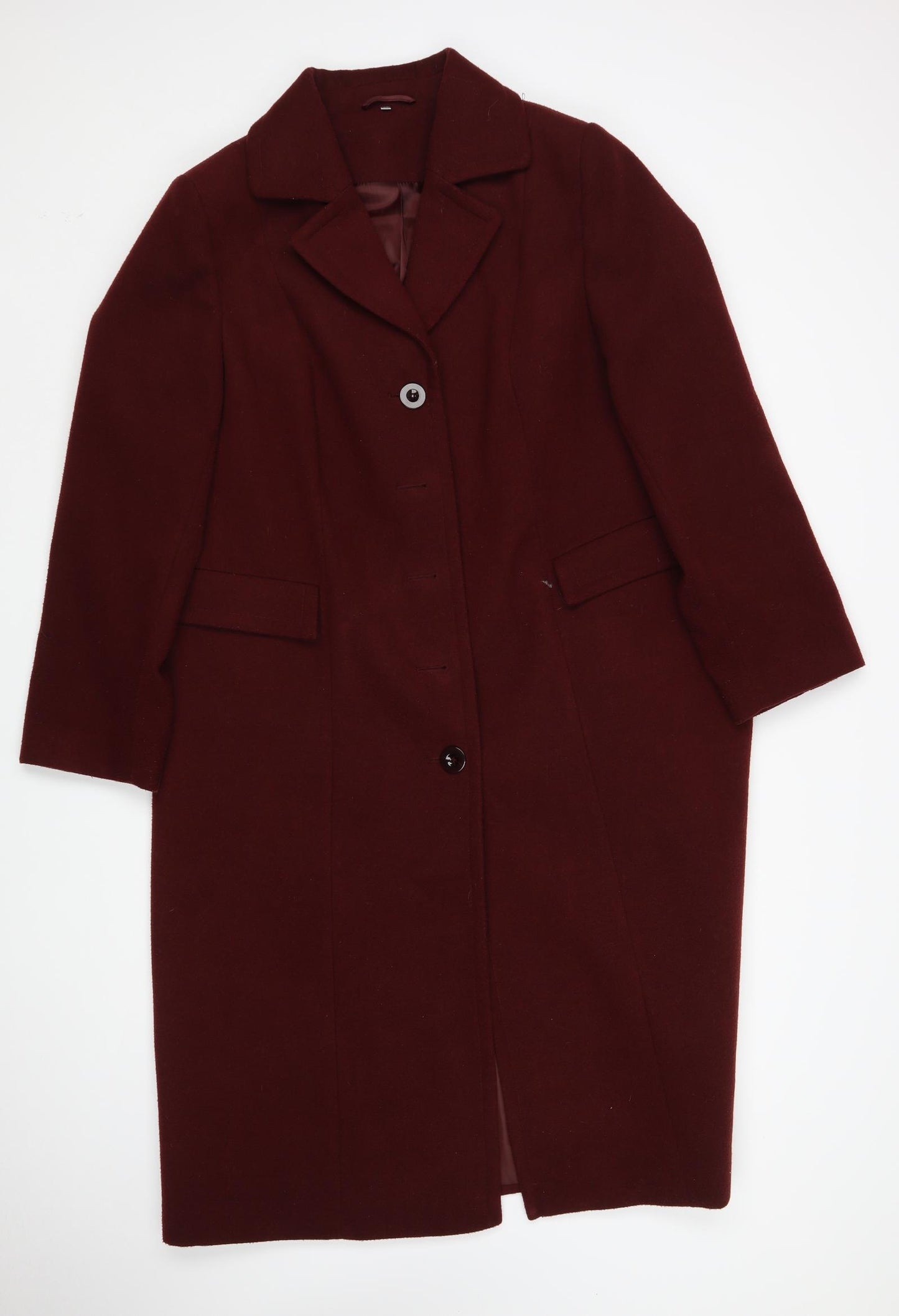 BLE Womens Purple   Trench Coat Coat Size 20