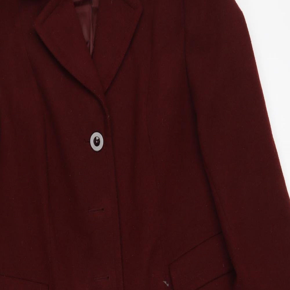 BLE Womens Purple   Trench Coat Coat Size 20