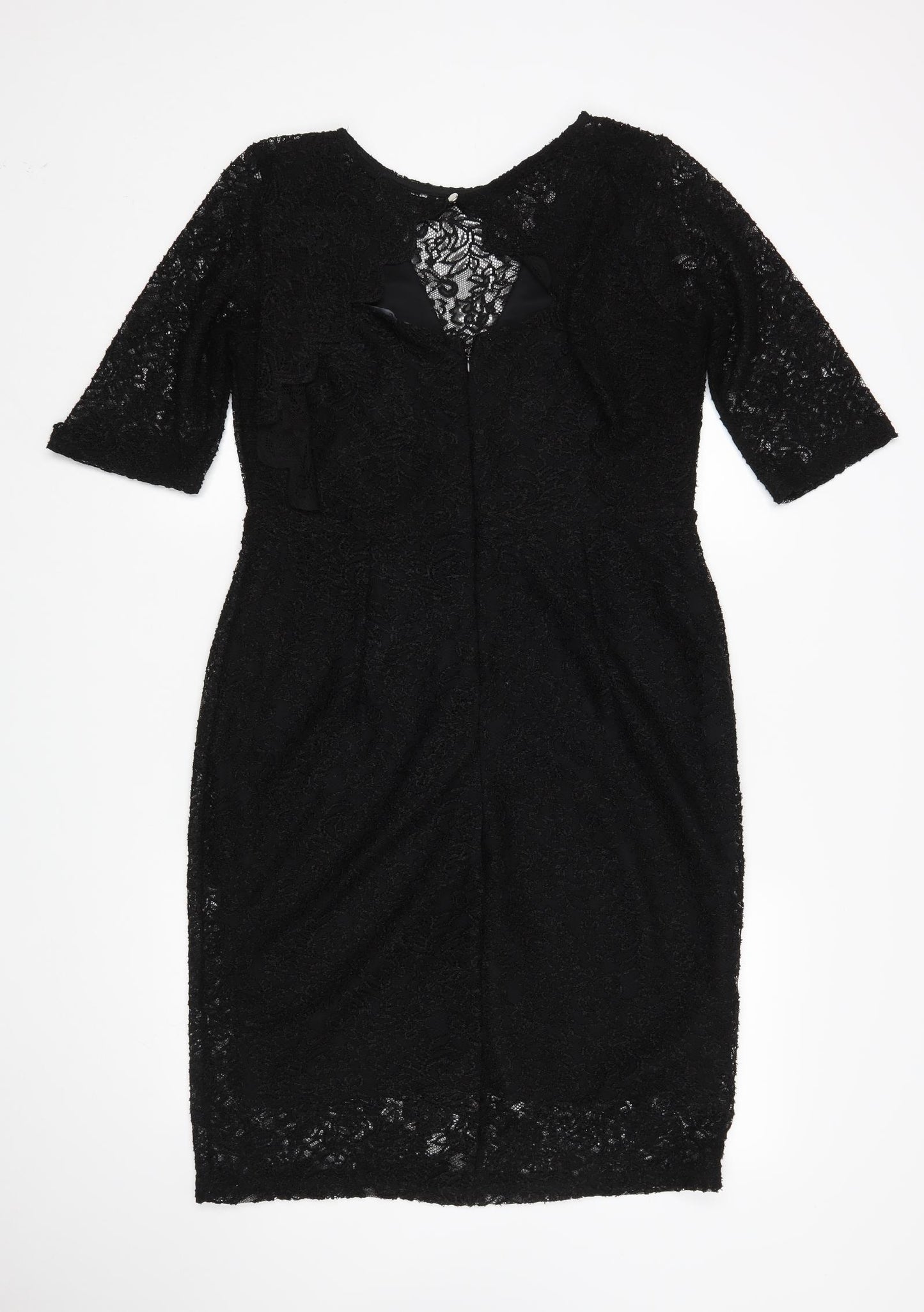 NEXT Womens Black   Pencil Dress  Size 16