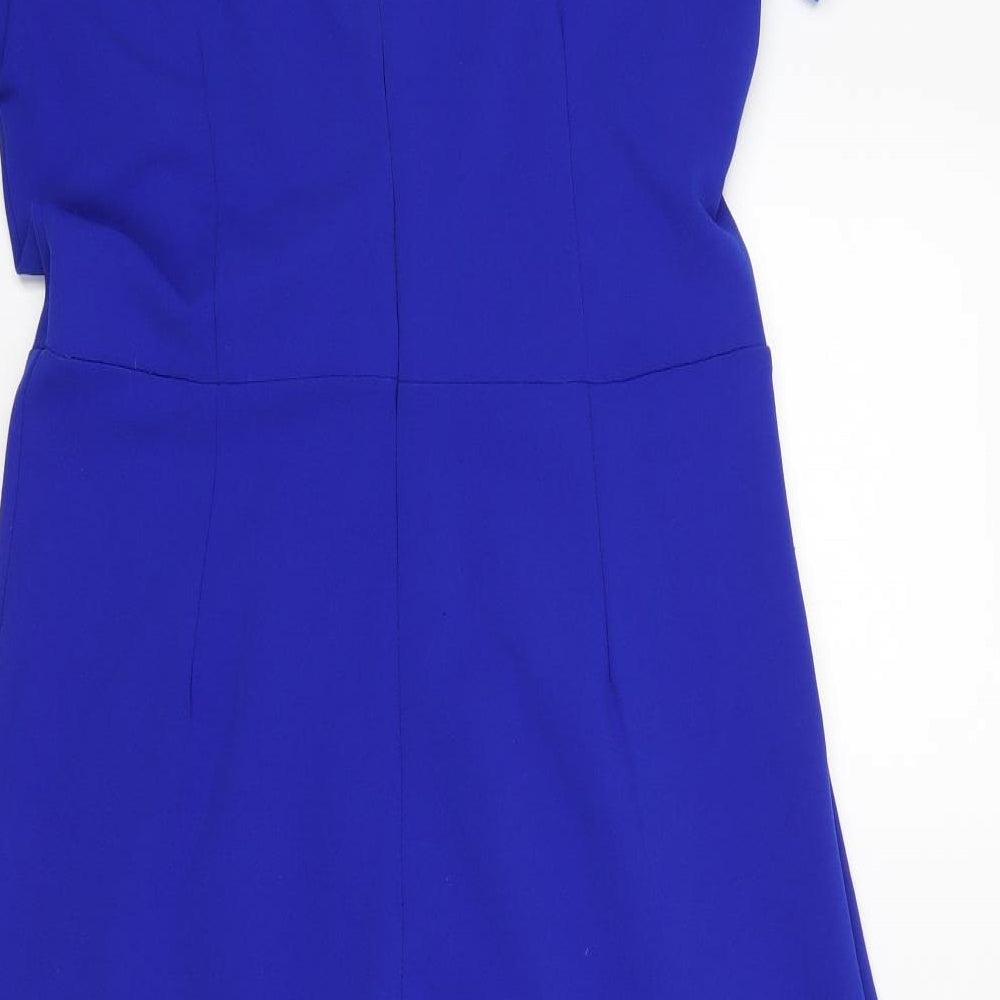 Girl In Mind Womens Blue   Jumpsuit One-Piece Size 14