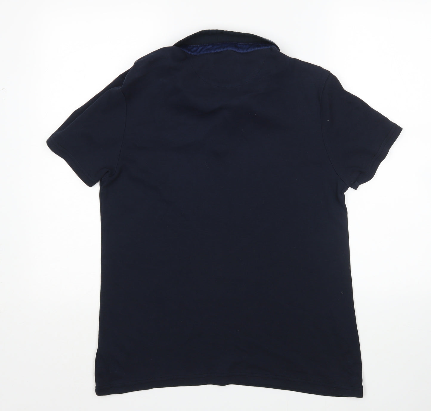 River Island  Mens Blue    Polo Size M