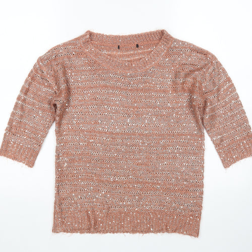 George Womens Pink   Pullover Jumper Size 8