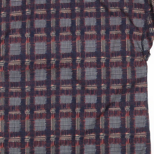 Atmosphere Womens Multicoloured Check  Basic Blouse Size 8