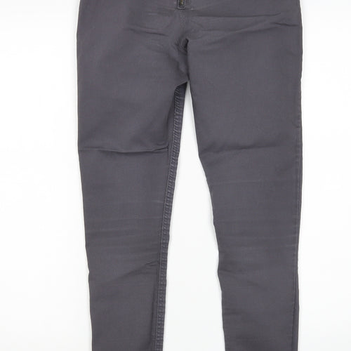 H&M Womens Grey   Skinny Jeans Size 8 L28 in